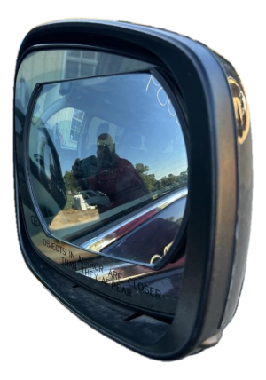 2011-2016 Chrysler Town &amp; Country Black Power Heated Door/Side View Mirror - Right (Passenger) (Used OEM)