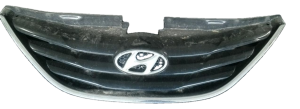 2011-2013 Hyundai Sonata Black 3-Bar Grille (Used OEM)