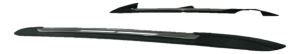 2007-2016 GMC Acadia Black Roof Luggage Rack Rails (Used OEM)