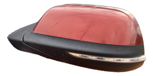 2012-2015 Lincoln MKX Red Power Door/Side View Mirror - Left (Driver) (Used OEM)