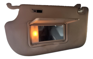 2013-2019 Ford Escape Black Sun Visor with Illuminated Vanity Mirror - Left (Driver) (Used OEM)