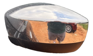 2014-2016 Ford Escape Black Power Door/Side View Mirror - Left (Driver) (Used OEM)