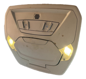 2015-2019 Ford Escape Black Floor Console Panel for Models with Sunroof (Used OEM)