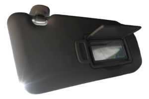 2020-2025 Nissan Sentra Gray Sun Visor without Illuminated Vanity Mirror - Right (Passenger) (Used OEM)