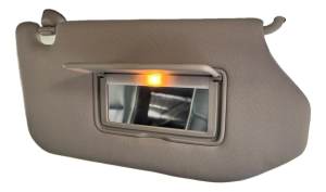 2013 INFINITI JX35 Black Illuminated Sun Visor - Right (Passenger) (Used OEM)