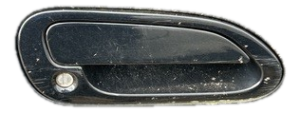 1998-2002 Honda Accord Black Front Exterior Door Handle - Right (Passenger) (Used OEM)