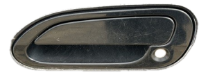 1998-2002 Honda Accord Black Front Exterior Door Handle - Left (Driver) (Used OEM)