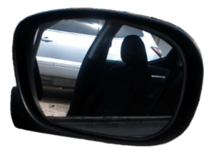 2006-2010 Dodge Charger Gray Power Door/Side View Mirror - Right (Passenger) (Used OEM)