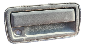 1998-2000 GMC Envoy Blue Exterior Door Handle - Front, Right (Passenger) (Used OEM)