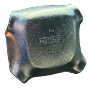 2001-2002 GMC Sierra 2500 Gray Steering Wheel Air Bag - Left (Driver) (Used OEM)