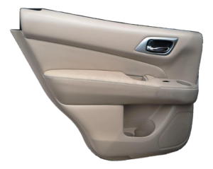 2014-2020 INFINITI QX60 Tan Door Interior Trim Panel - Rear, Left (Driver) (Used OEM)
