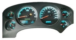 2012-2013 Chevrolet Tahoe Hybrid Instrument Cluster (Used OEM)