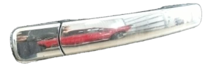 2010-2015 Nissan Rogue Chrome Exterior Door Handle Assembly - Rear, Right (Passenger) (Used OEM)