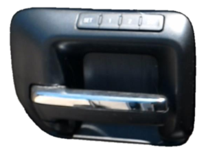 2015-2020 GMC Yukon XL Tan Interior Door Handle - Left (Driver) (Used OEM)