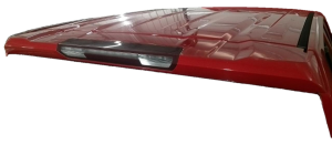  Chevrolet Silverado 2500 Red Rear Roof Mounted Spoiler with 3rd Brake Light (Used OEM)