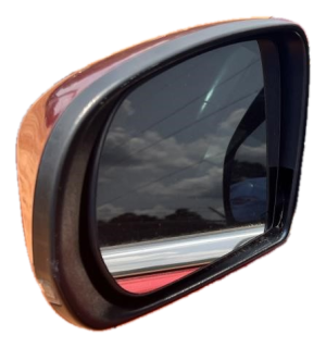 2014-2021 Jeep Cherokee Red Power Door/Side View Mirror - Left (Driver) (Used OEM)