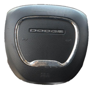 2014-2015 Dodge Durango Black Steering Wheel Air Bag - Left (Driver) (Used OEM)