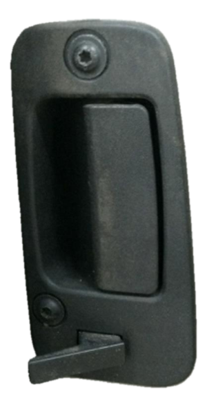  Chevrolet Silverado 3500 Black Textured Exterior Door Handle - Rear, Left (Driver) (Used OEM)