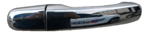 2010-2017 Chevrolet Equinox Silver Chrome Exterior Door Handle - Front, Right (Passenger) (Used OEM)