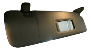 2012-2019 BMW 650i Tan Illuminated Sun Visor - Right (Passenger) (Used OEM)