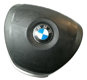 2012-2013 BMW M5 Black Steering Wheel Air Bag - Left (Driver) (Used OEM)
