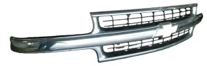 2000-2006 Chevrolet Suburban 2500 Chrome Chrome Center Bar and Surround Grille (Used OEM)