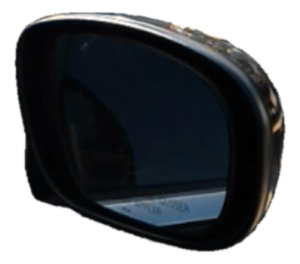 2006-2010 Chrysler 300 Black Power Door/Side View Mirror - Right (Passenger) (Used OEM)