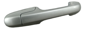 2003-2007 Honda Accord Silver Exterior Door Handle - Front, Right (Passenger) (Used OEM)