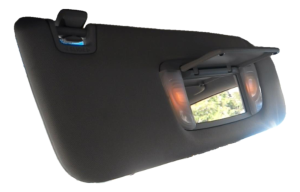 2013-2016 Toyota Avalon Gray Illuminated Sun Visor - Right (Passenger) (Used OEM)