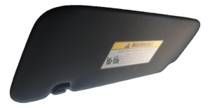 2021-2025 Hyundai Elantra Black Sun Visor without Sunroof - Right (Passenger) (Used OEM)