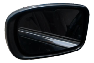 2011-2014 Chrysler 300 Black Side/Door Mirror - Left (Driver) (Used OEM)