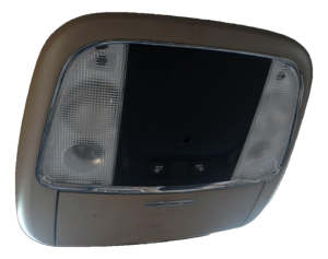 2011-2012 Chrysler 300 Tan Overhead Console Panel with Panoramic Sunroof (Used OEM)