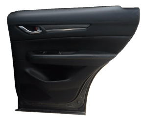 2017-2024 Mazda CX-5 Black Door Interior Trim Panel - Rear, Right (Passenger) (Used OEM)