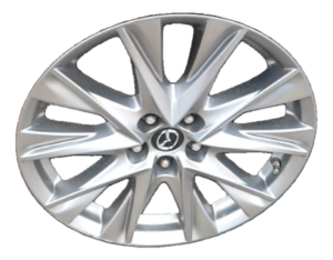 2019-2021 Mazda CX-5 Silver 19x7 10-Spoke Silver Alloy Wheel (Used OEM)