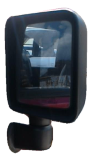 2011-2013 Jeep Wrangler Red Power Door/Side View Mirror - Right (Passenger) (Used OEM)