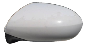 2010-2016 Kia Sportage White Power Door/Side View Mirror - Left (Driver) (Used OEM)