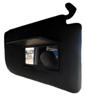 2015-2017 Ford F-150 Gray Sun Visor - Right (Passenger) (Used OEM)