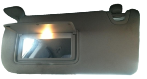 OEM Tan Illuminated Sun Visor for 2019-2020 Nissan ALTIMA - Left (Driver) (OEM)