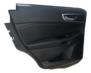2019-2023 Lincoln Nautilus Black Door Interior Trim Panel - Rear, Left (Driver) (Used OEM)