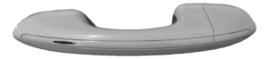 2015-2024 Ford Edge White Exterior Door Handle Assembly - Rear, Left (Driver) (Used OEM)