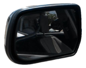 2011-2013 Chevrolet Equinox White Power Heated Door/Side View Mirror with Spotter Mirror - Left (Driver) (Used OEM)