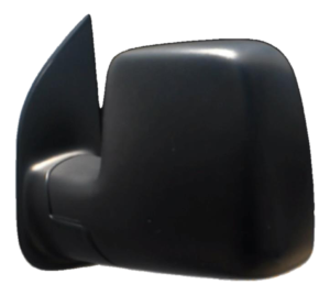 2007-2008 Ford E-150 White Power Door/Side View Mirror - Left (Driver) (Used OEM)