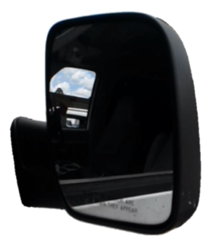 2007-2008 Ford E-150 White Power Door/Side View Mirror - Right (Passenger) (Used OEM)