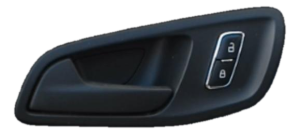 2013-2017 Ford C-Max Black Interior Door Handle - Front (Used OEM)