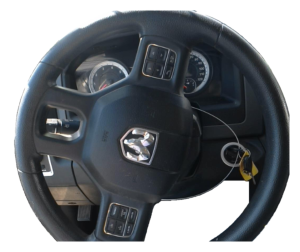 2013-2014 Ram 1500 Black Tilt Steering Column with Cruise Control (Used OEM)