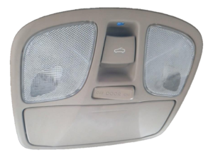 2011-2013 Hyundai Sonata Tan Overhead Console Panel with Sunroof Switch (Used OEM)