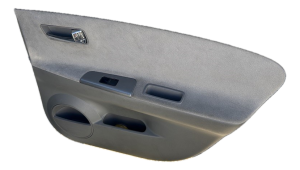 2002-2006 Nissan Altima Gray Door Interior Trim Panel - Rear, Right (Passenger) (Used OEM)