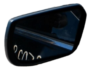 2007-2012 Nissan Altima Black Power Door/Side View Mirror - Left (Driver) (Used OEM)