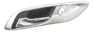 2010-2017 Chevrolet Equinox Black Interior Door Handle - Front, Left (Driver) (Used OEM)