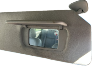 2002-2006 Toyota Camry Gray Sun Visor without Sunroof and without Light - Right (Passenger) (Used OEM)
